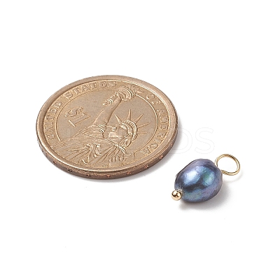 Natural Cultured Freshwater Pearl Pendants X-PALLOY-JF01949-01-1