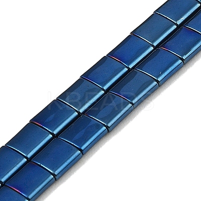Electroplated Non-magnetic Synthetic Hematite Beads Strands G-G089-B02-14-1