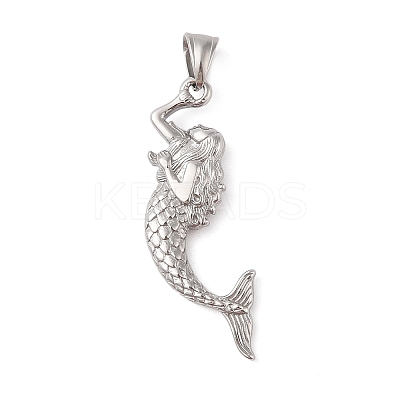 Non-Tarnish 304 Stainless Steel Big Pendants STAS-Z071-01P-1