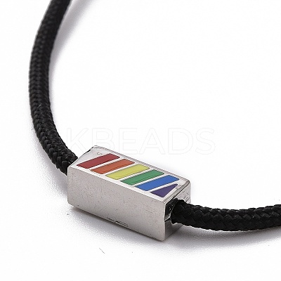 Rainbow Pride Bracelet LS-BJEW-F419-13B-1