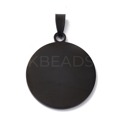 201 Stainless Steel Pendants FIND-Z002-03EB-1