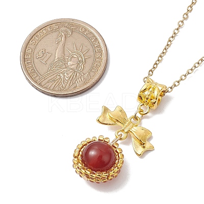 304 Stainless Steel Necklaces NJEW-MZ00026-03-1