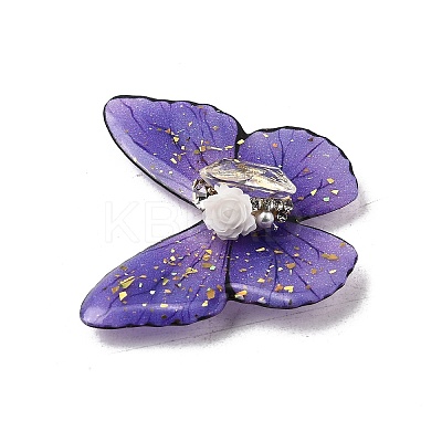 Transparent Epoxy Resin Cabochons RESI-A044-01C-1