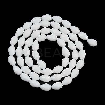 Opaque Solid Color Beads Strands EGLA-N013-P4mm-D02-1