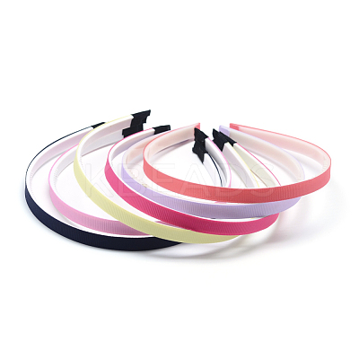 Plain Plastic Hair Band Findings OHAR-Q275-03-1
