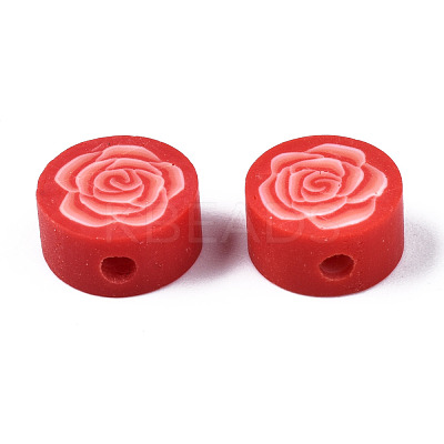 Handmade Polymer Clay Beads CLAY-N008-022E-1