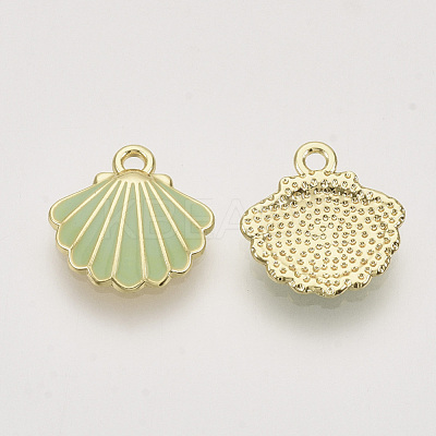 Alloy Enamel Charms X-ENAM-N051-08D-1