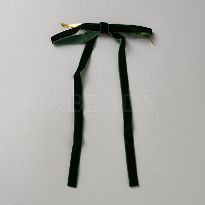 Velvet Bowknot AJEW-WH20006-160C-1