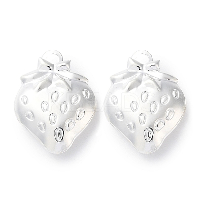 Rack Plating Iron Locket Pendants KK-F090-05S-1