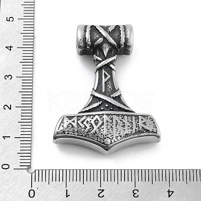 Viking 304 Stainless Steel Pendants STAS-N105-04D-AS-1