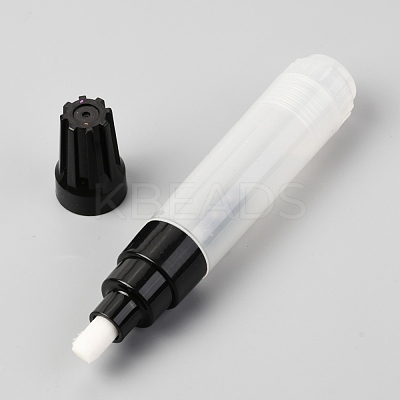 Plastic Refillable oil paint Pen Brush DIY-H137-01A-1