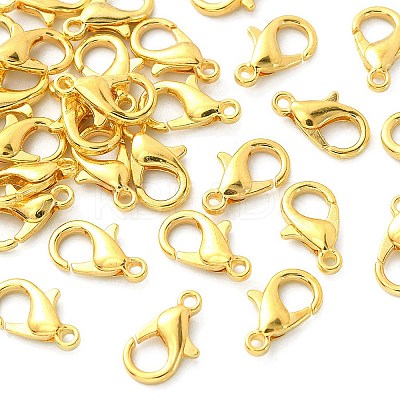 Zinc Alloy Lobster Claw Clasps FIND-YW0001-71G-1