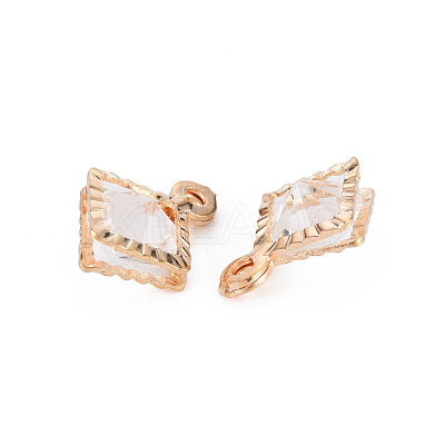 Rack Plating Eco-Friendly Iron Charms IFIN-Q133-026-NR-1