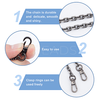 Bag Strap Chains FIND-WH0043-92B-1