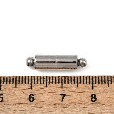304 Stainless Steel Magnetic Clasps STAS-C127-07P-1