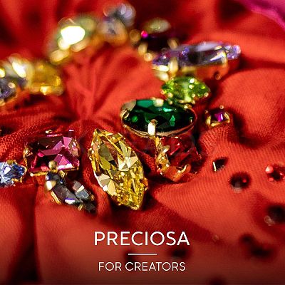 Preciosa® MAXIMA Crystal Fancy Stones Y-PRC-FG15-20050-1