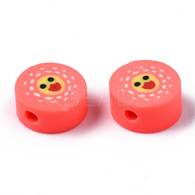 Handmade Polymer Clay Beads CLAY-N008-035H-1