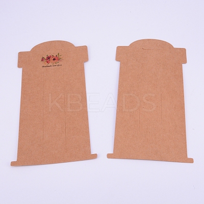 Hair Clip Display Cards DIY-WH0167-86G-1