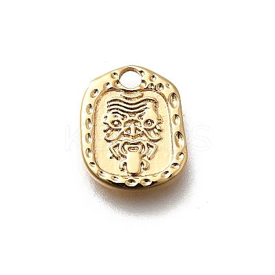 Brass Charms KK-K378-64G-1