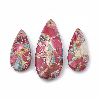 Synthetic Gemstone Pendants X-G-S328-003A-1