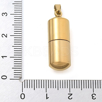 304 Stainless Steel Openable Urn Ashes Pendants LS-STAS-M084-05A-1