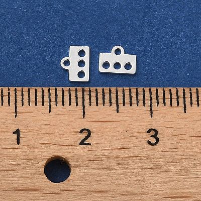 925 Sterling Silver Chandelier Component Links STER-D006-11B-S-1