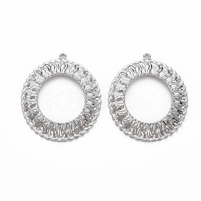 Non-Tarnish 304 Stainless Steel Pendants STAS-N097-096P-NR-1