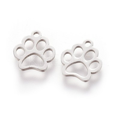 Tarnish Resistant 304 Stainless Steel Charms X-STAS-Q201-T179-1