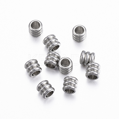 Tarnish Resistant 304 Stainless Steel Spacer Beads LS-X-STAS-H376-58-1