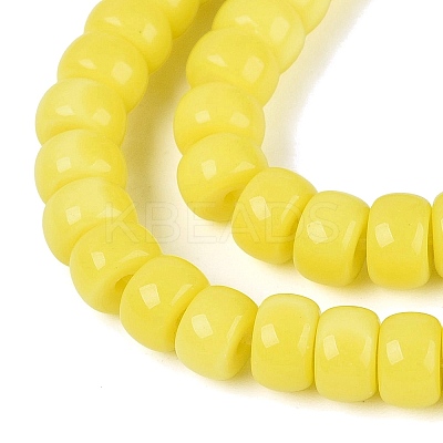 Opaque Glass Beads Strands GLAA-NH0002-B01-C07-1