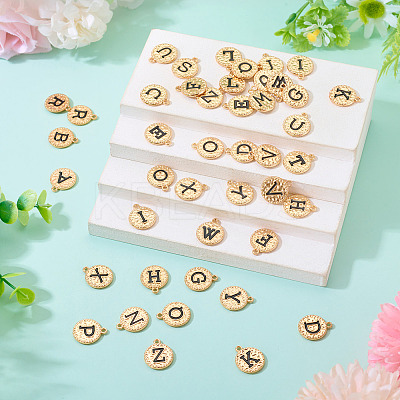 52 Pcs Alloy Enamel Pendants ENAM-TA0003-77-1