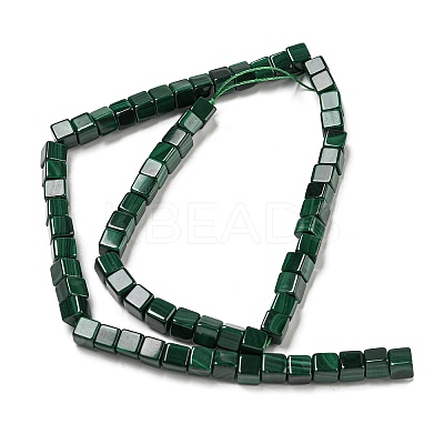 Natural Malachlite Beads Strands G-Q185-A02-01-1