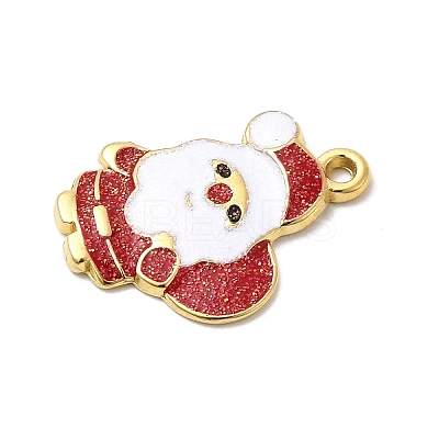 304 Stainless Steel Enamel Pendants STAS-P427-05B-G-1