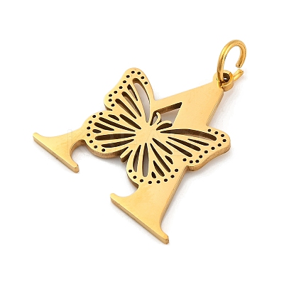 Ion Plating(IP) 201 Stainless Steel Pendants STAS-N103-184G-A-1