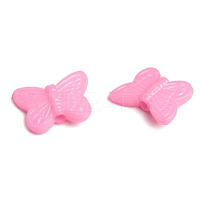 Opaque Acrylic Beads X-SACR-S025mm-01-1