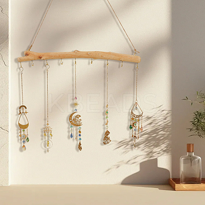 1Pc Driftwood Branch Hook Branch Hanger Rack AJEW-SP0002-31A-1