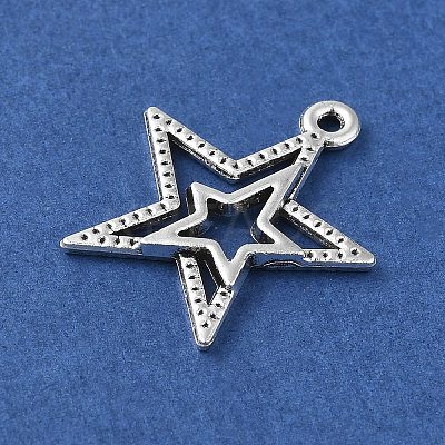 Tibetan Style Alloy Pendants PALLOY-O002-06A-AS-1