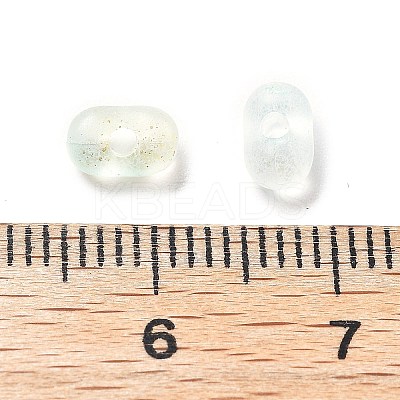 Gradient Color Transparent Frosted Acrylic Beads X1-OACR-M023-06A-1