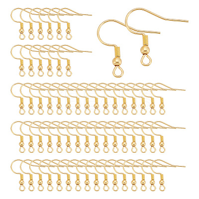150Pcs 304 Stainless Steel Earring Hooks STAS-UN0058-81-1