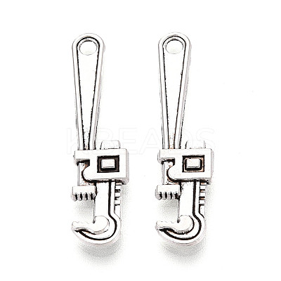 Tibetan Style Alloy Pendants TIBE-N014-25AS-1