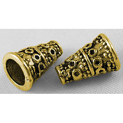 Tibetan Style Bead Caps LS-X-GLF0806Y-1