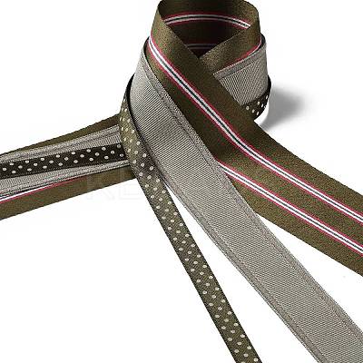 9 Yards 3 Styles Polyester Ribbon SRIB-C002-06B-1
