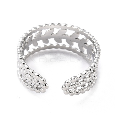 Non-Tarnish 304 Stainless Steel Finger Rings X-RJEW-L102-27P-1