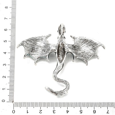 Alloy Rhinestone Big Pendants X-FIND-I060-01AS-04-1