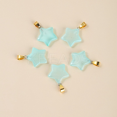 Glass Pendants FIND-WH0433-11J-1