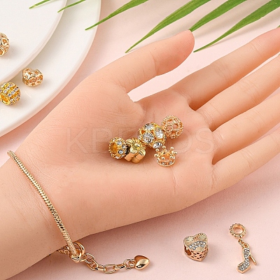 DIY European Style Bracelets Making Kit DIY-YW0005-26G-1