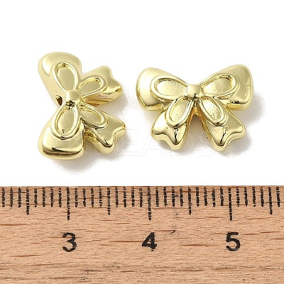 Rack Plating Alloy Beads PALLOY-P304-17G-1