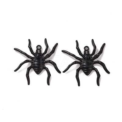 Rack Plating Alloy Halloween Style Pandants PALLOY-O109-43EB-1