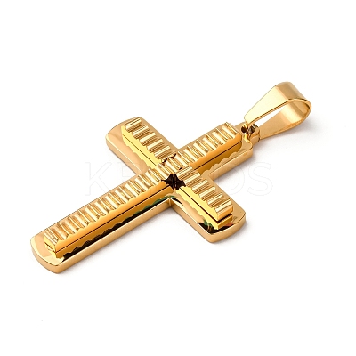 304 Stainless Steel Pendants STAS-F323-15G-1