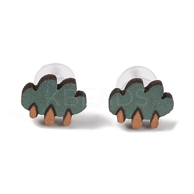 Thanksgiving Stud Earrings Set EJEW-U016-01P-03-1